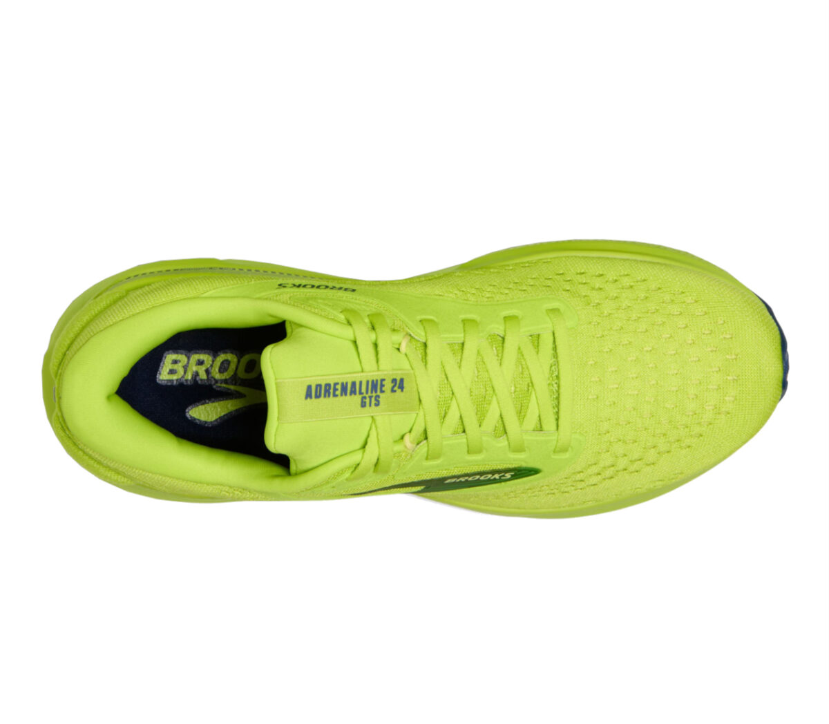 Tomaia Scarpa Brooks Adrenaline GTS 24 uomo gialla verde
