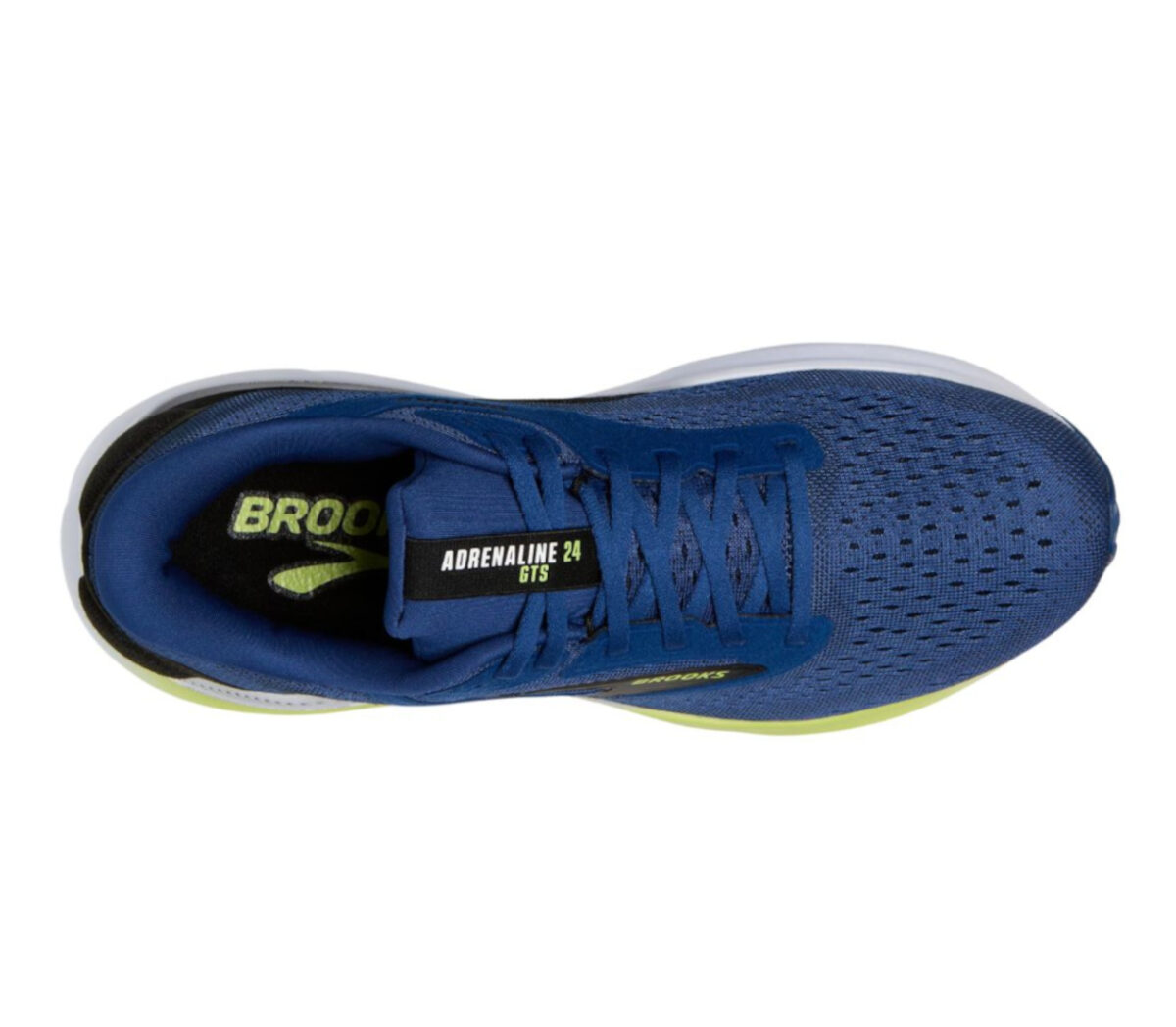 Tomaia Scarpa Brooks Adrenaline GTS 24 uomo blu gialla