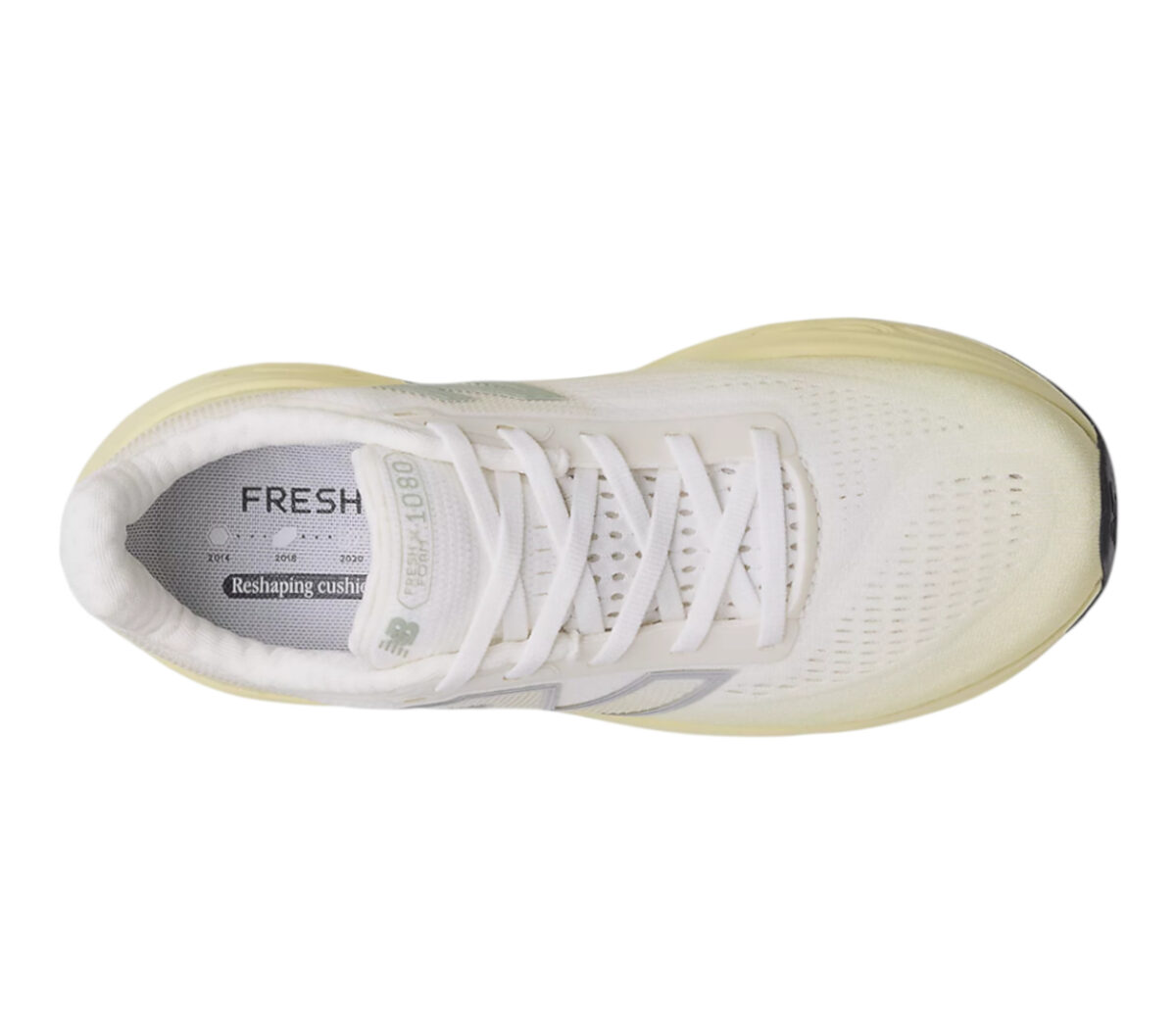 Tomaia Scarpa New Balance Fresh Foam 1080 v14 donna bianca gialla