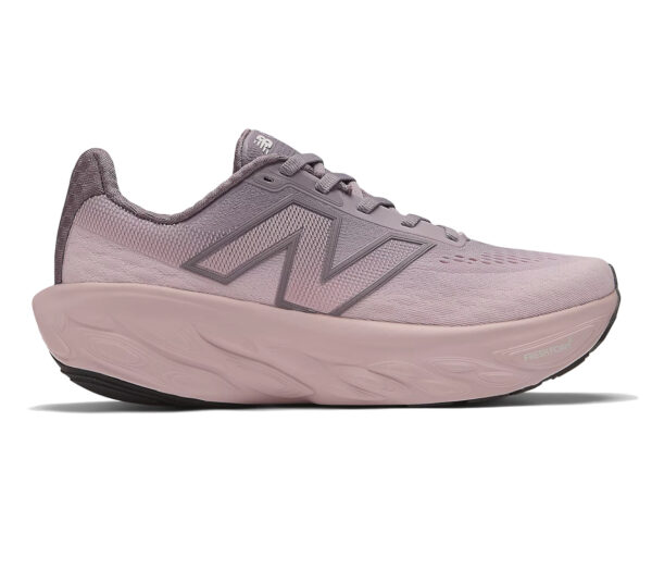 Scarpa New Balance Fresh Foam X 1080 v14 donna Dark Ice Wine con Twilight Haze e Silver Metallic