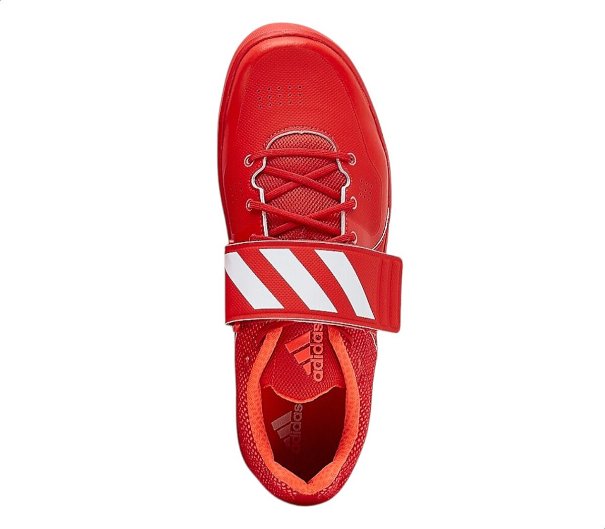 Tomaia Scarpa Adidas Adistar Discus/Hammer unisex rossa