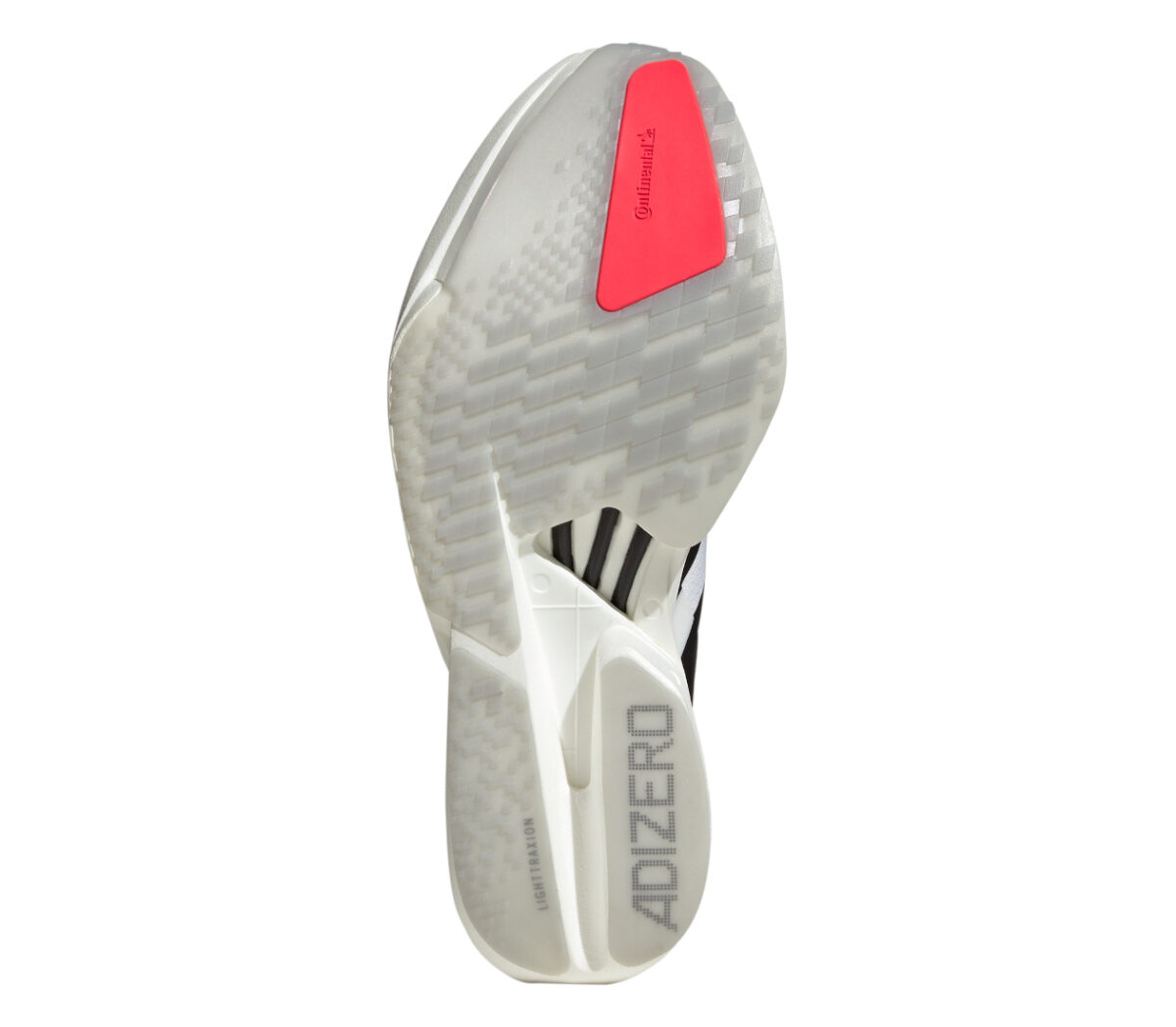 Suola Scarpa Adidas Adizero Pro 4 uomo bianca nera