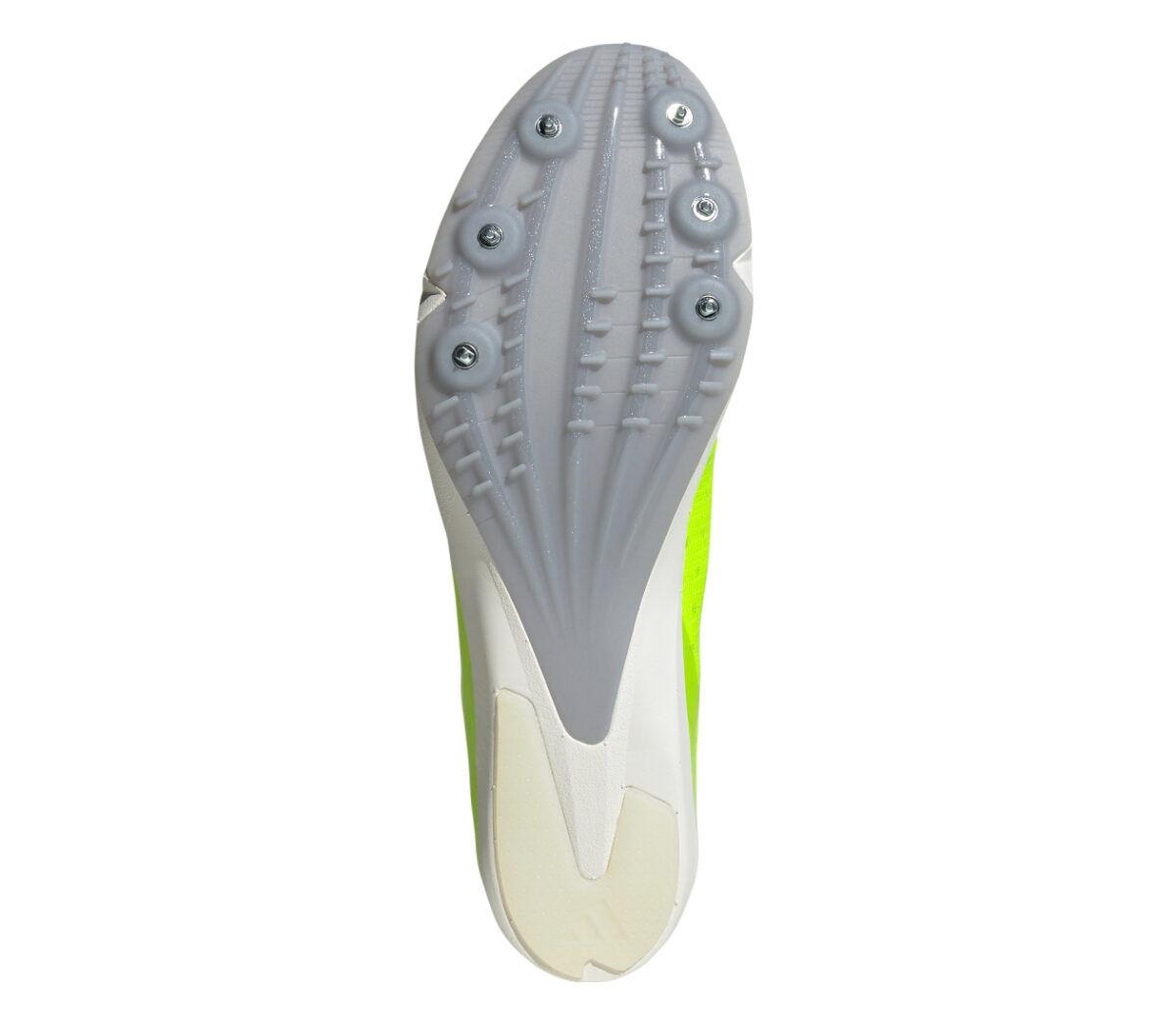 Suola Scarpa Adidas Distancestar unisex giallo fluo