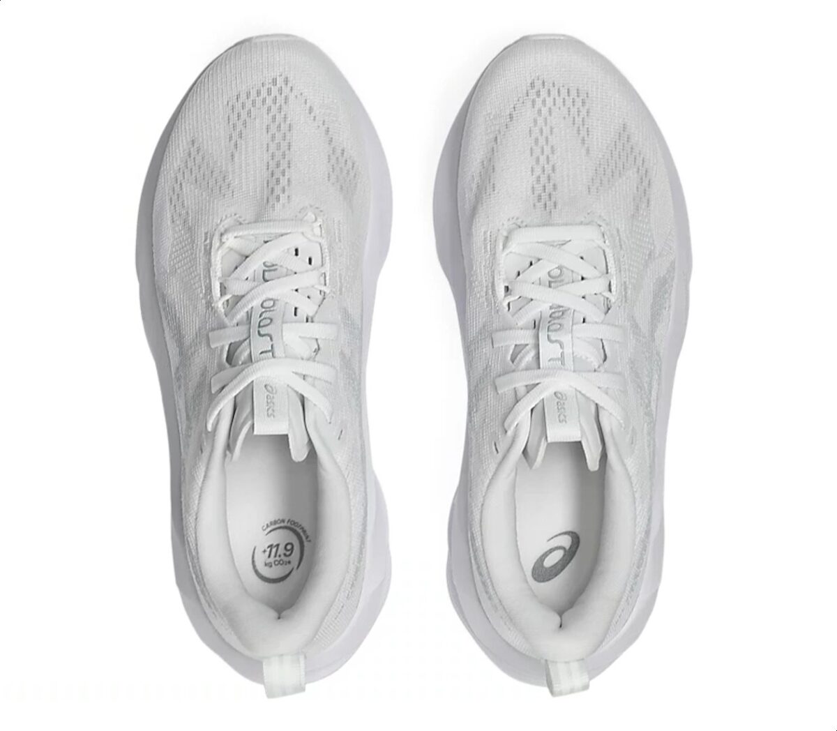 Tomaia Scarpa Asics Novablast 5 donna bianca