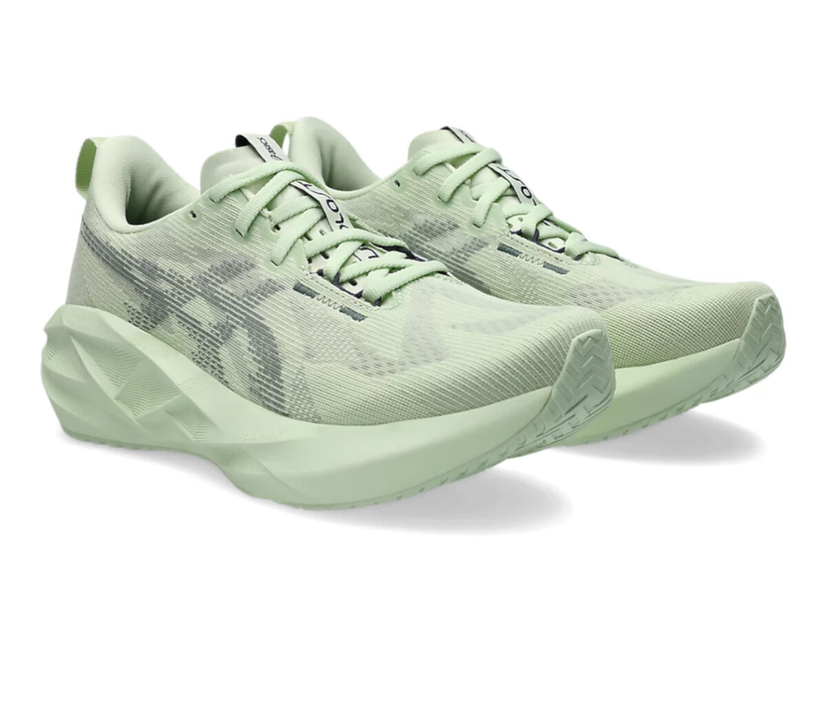 Coppia Scarpa Asics Novablast 5 donna verde