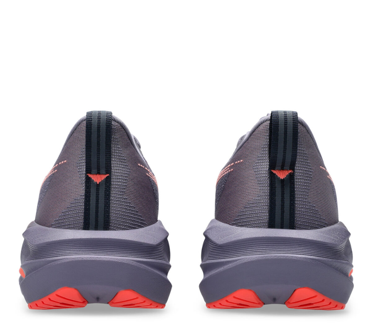 Retro Scarpa Asics Novablast 5 donna Greyish Purple/Coral Reef