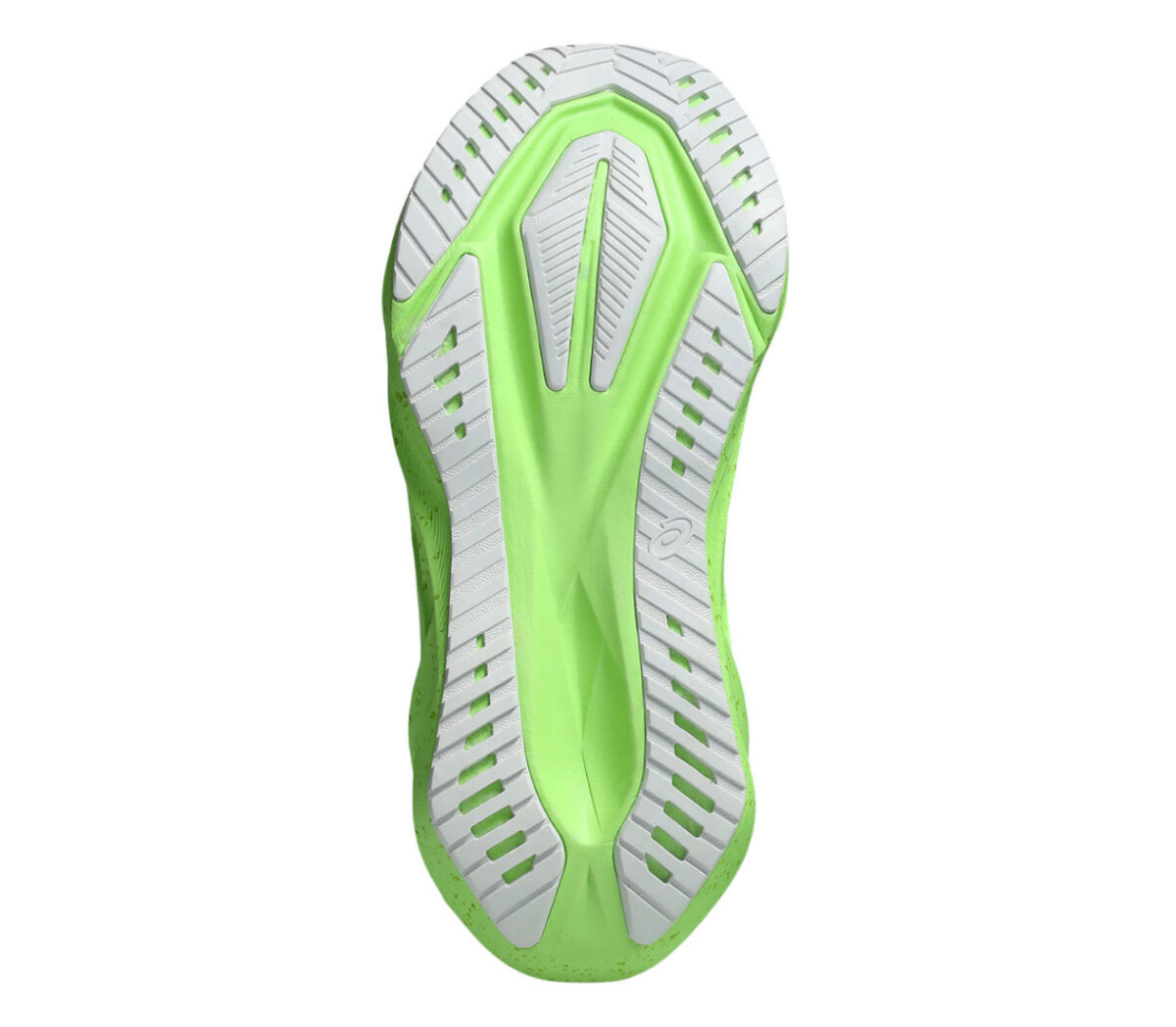 Suola Scarpa Asics Novablast 5 donna verde fluo