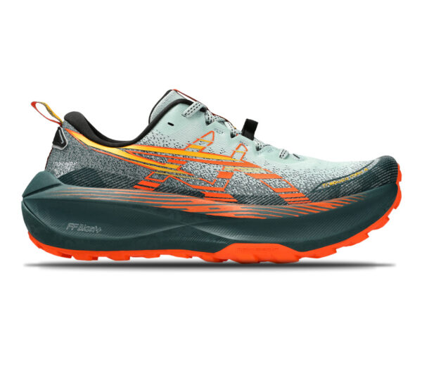 Scarpa Asics Trabuco Max 4 uomoCold Moss/Nova Orange