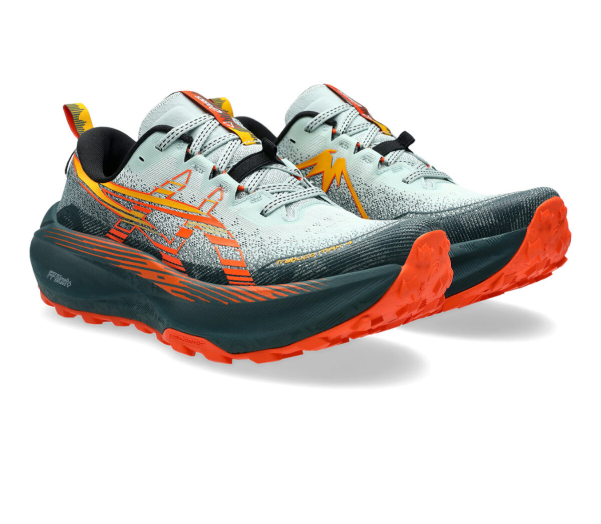 Coppia Scarpa Asics Trabuco Max 4 uomoCold Moss/Nova Orange