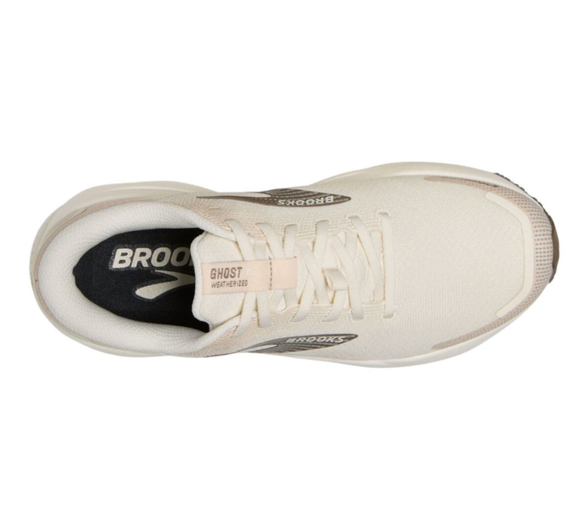 Tomaia Scarpa Brooks Ghost 16 Weatherized donna beige