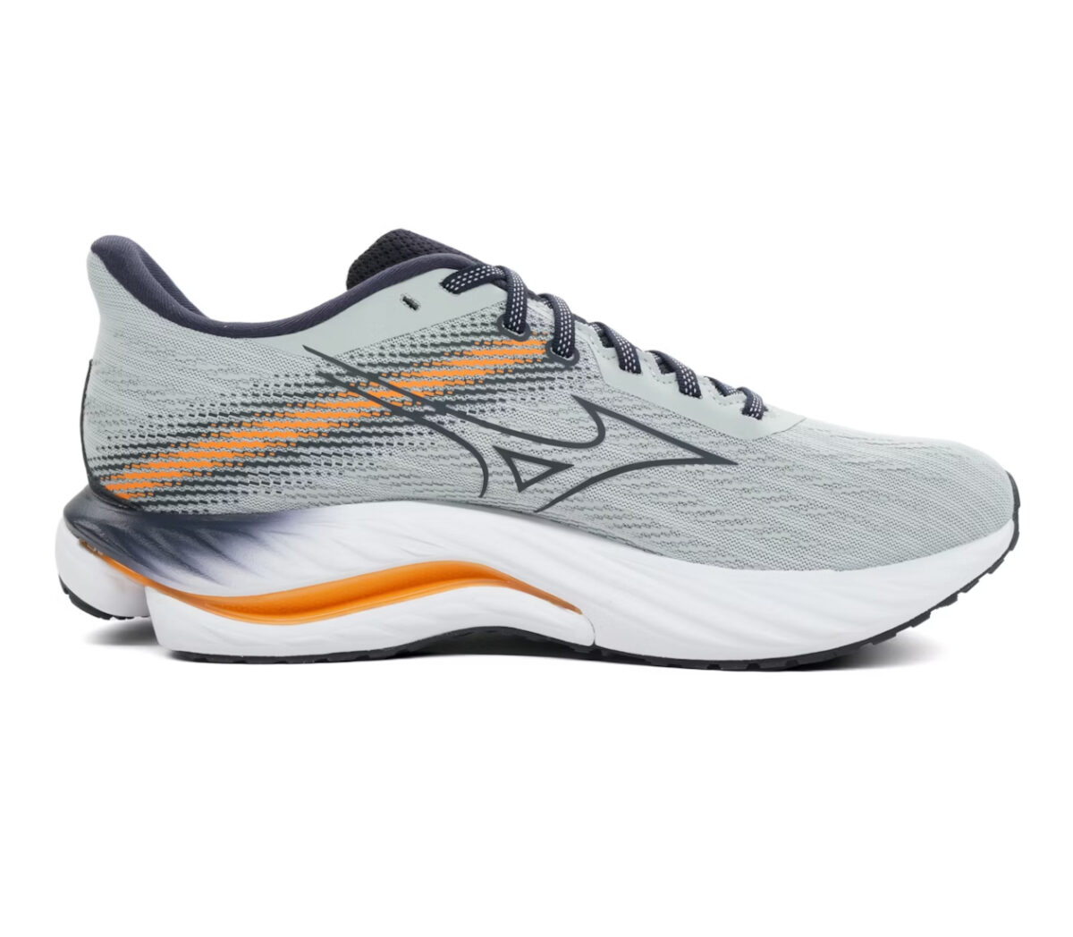 Scarpa Mizuno Wave Inspire 21 uomo pearl blue baritone blue tangelo