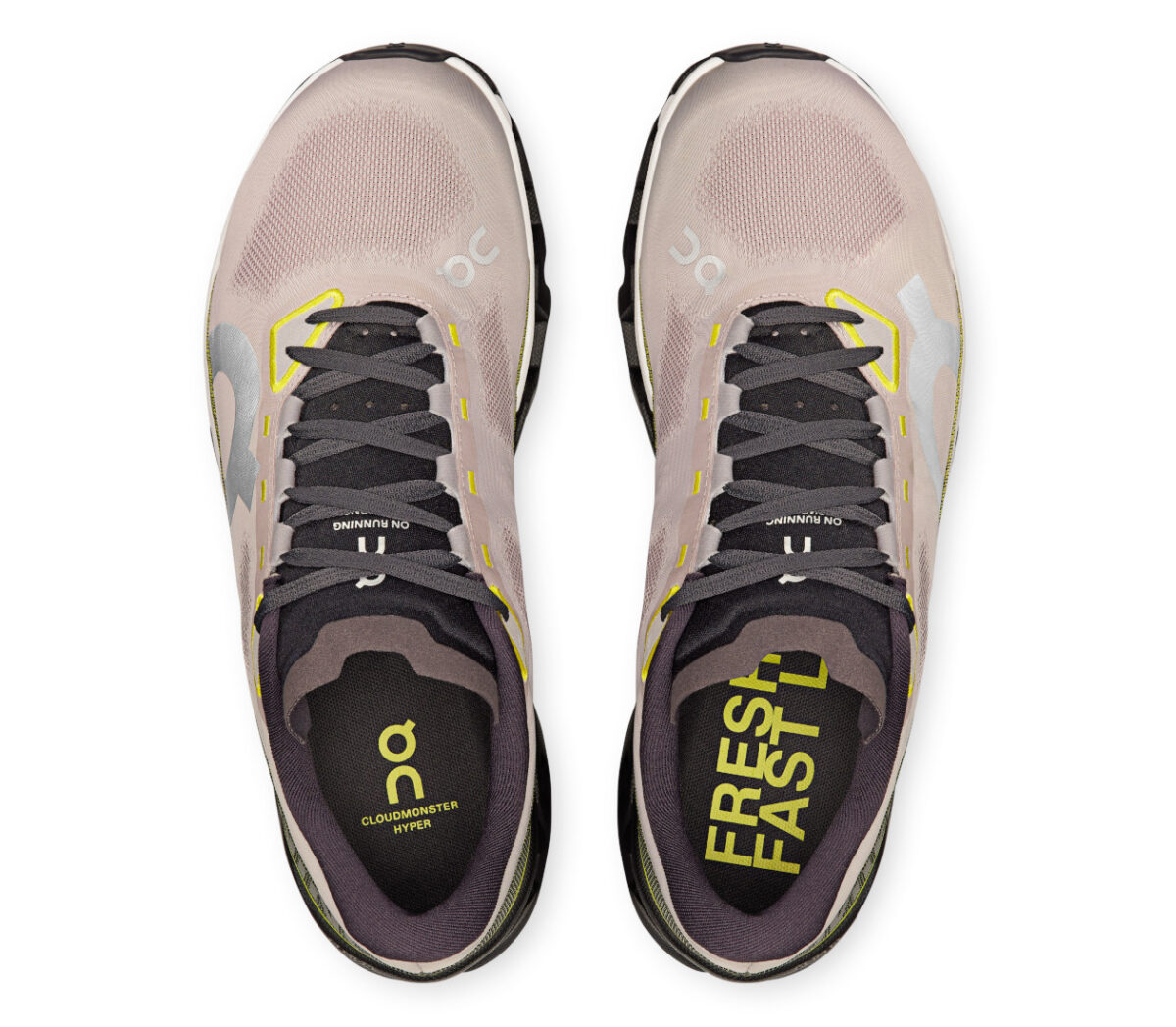 Tomaia Scarpa On Cloudmonster Hyper uomo fade lime
