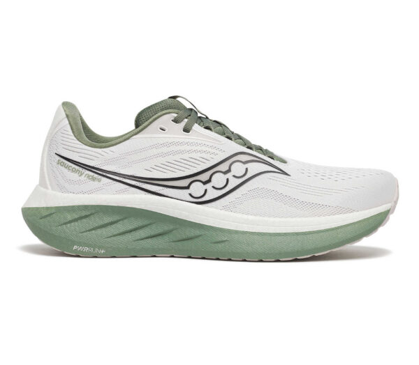 Scarpa Saucony Ride 18 uomo verde bianca