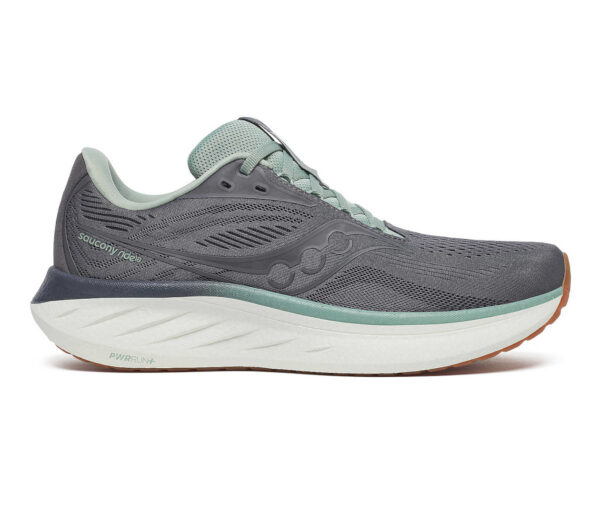 Scarpa Saucony Ride 18 uomo grigia verde