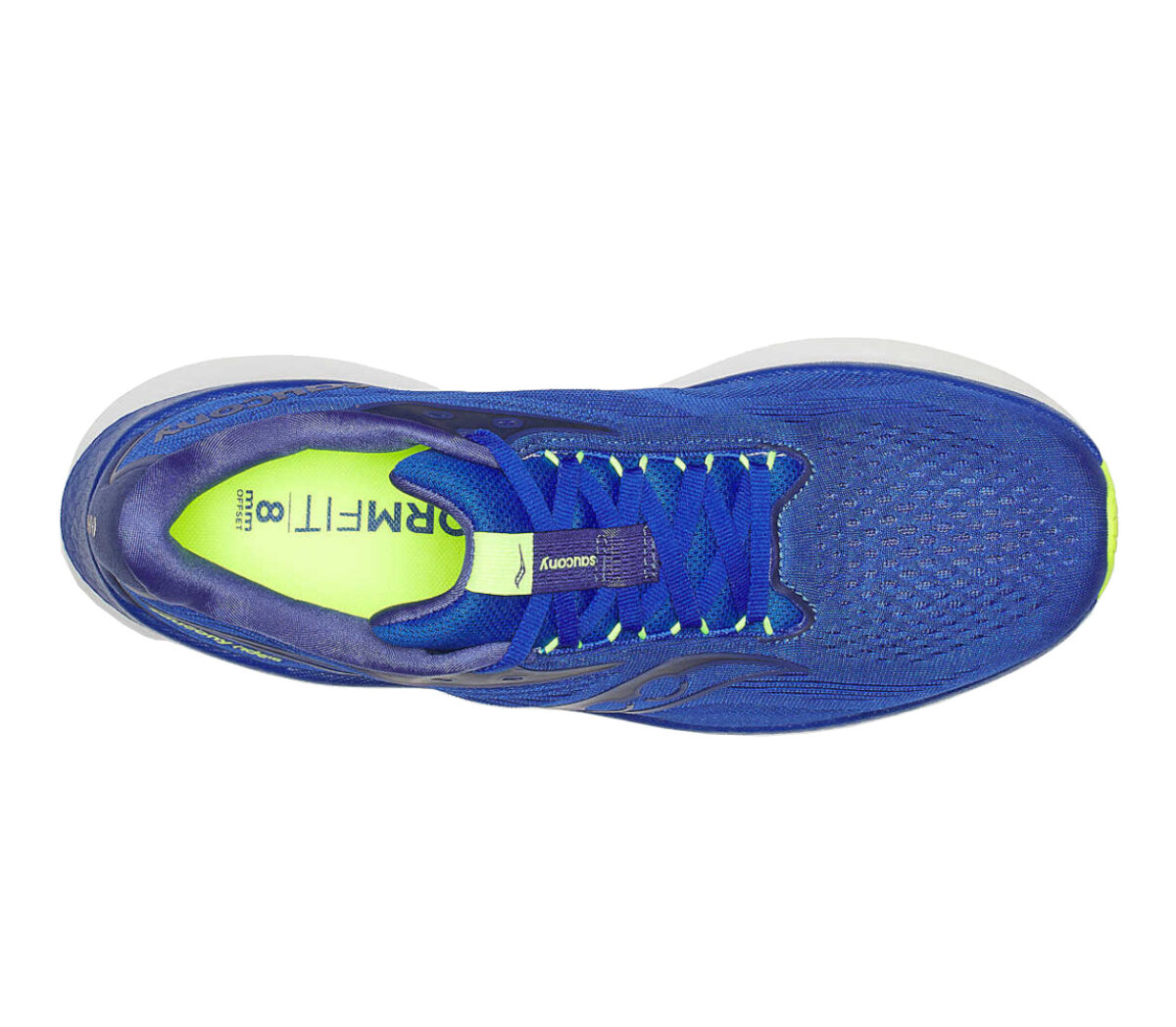 Tomaia Scarpa Saucony Ride 18 uomo lapis citron