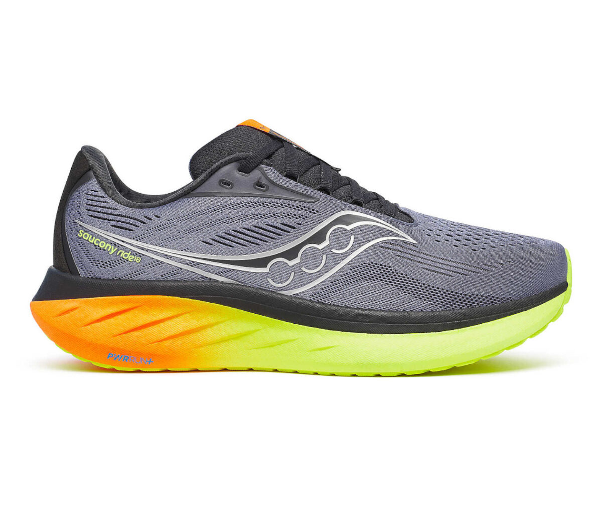 Scarpa Saucony Ride 18 uomo shadow vizi
