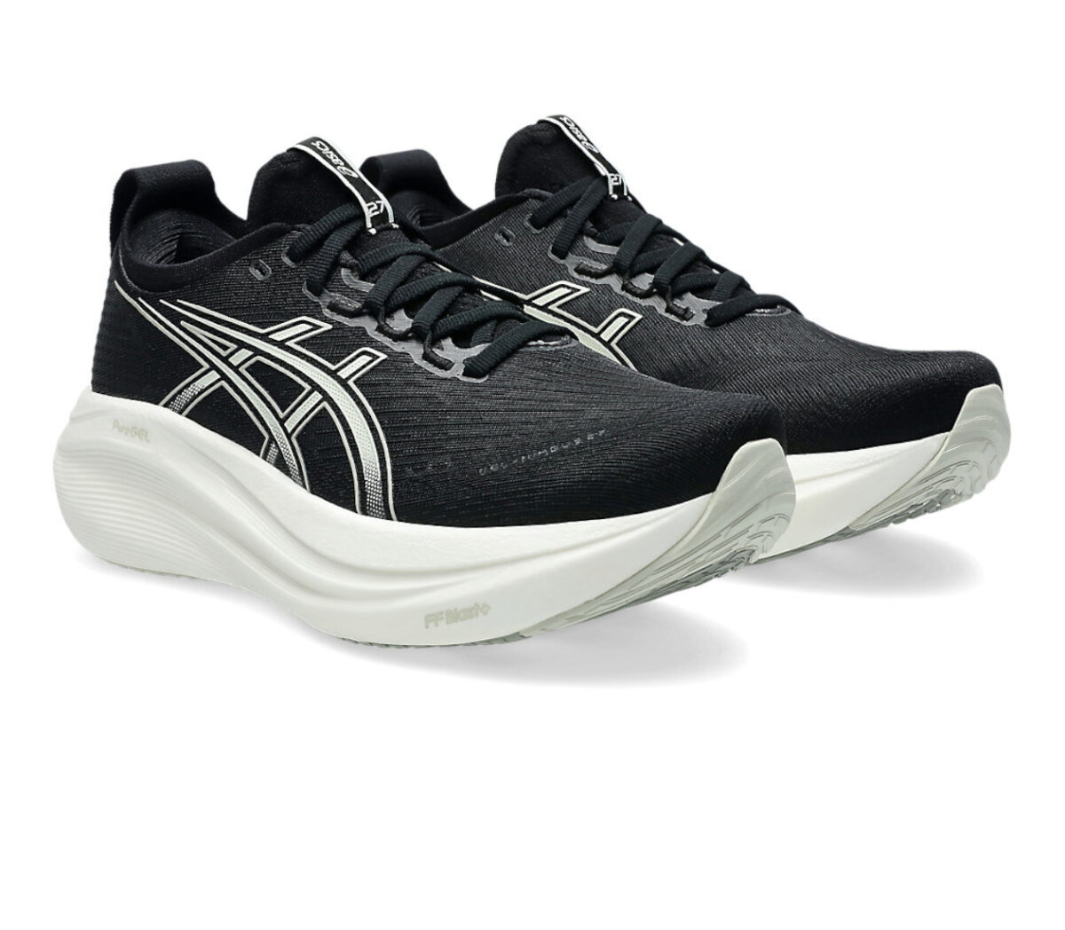 Coppia Scarpa New Balance Asics Gel Nimbus 27 Black/Lake Grey