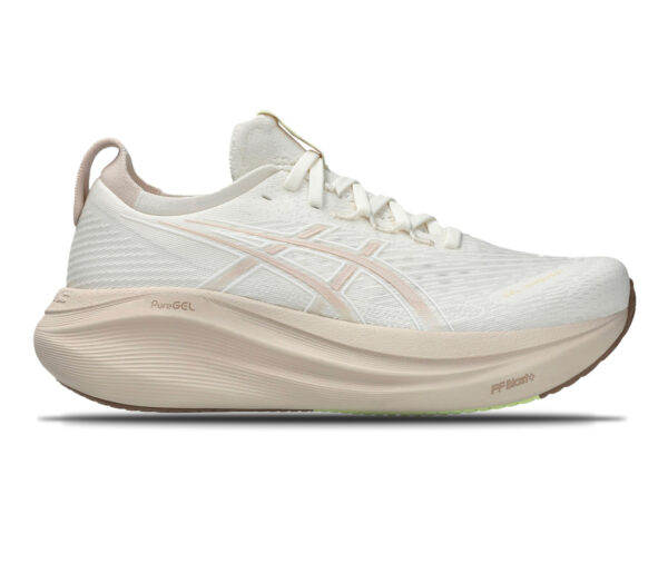 Scarpa Asics Gel Nimbus 27 donna Cream Mineral Beige