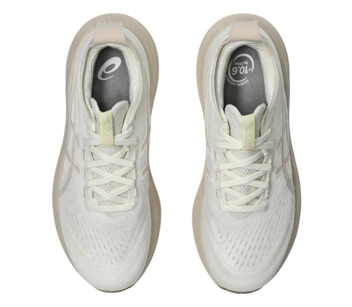 Tomaia Scarpa Asics Gel Nimbus 27 donna Cream Mineral Beige