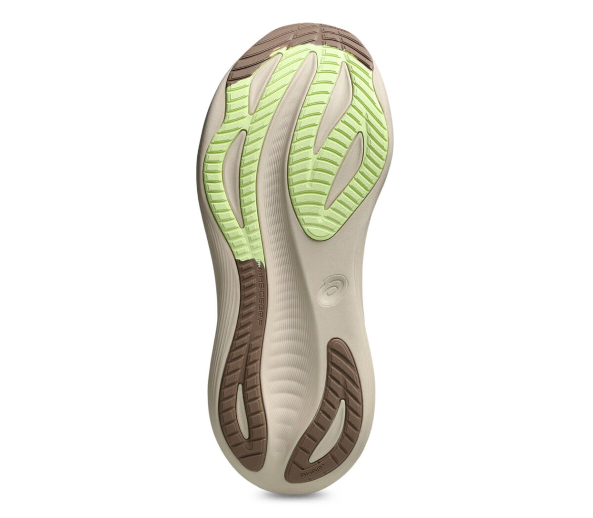 Suola Scarpa Asics Gel Nimbus 27 donna Cream Mineral Beige