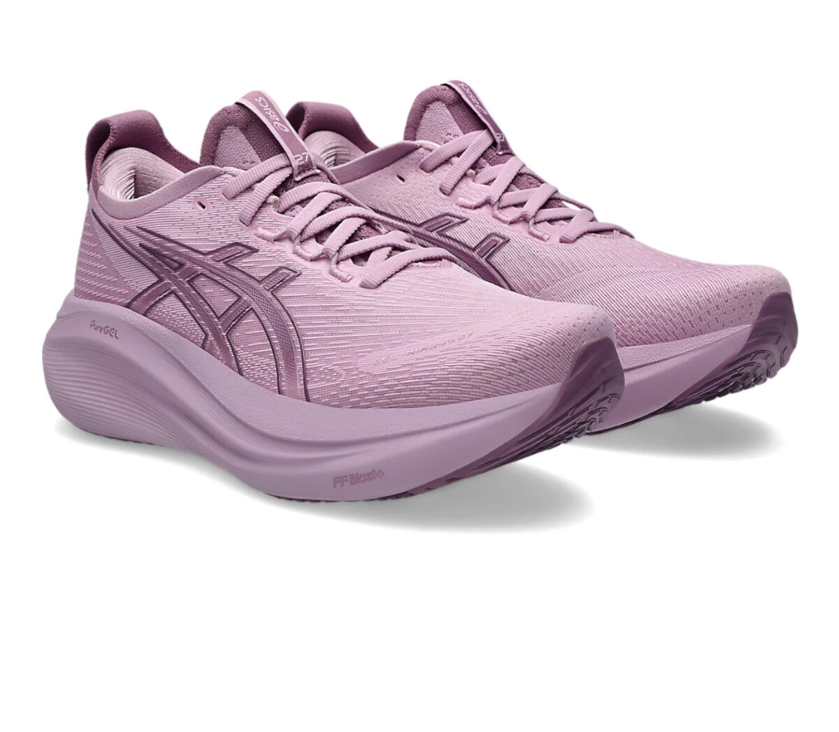 Coppia Scarpa Asics Gel-Nimbus 27 donna Light Ube Dark Ube