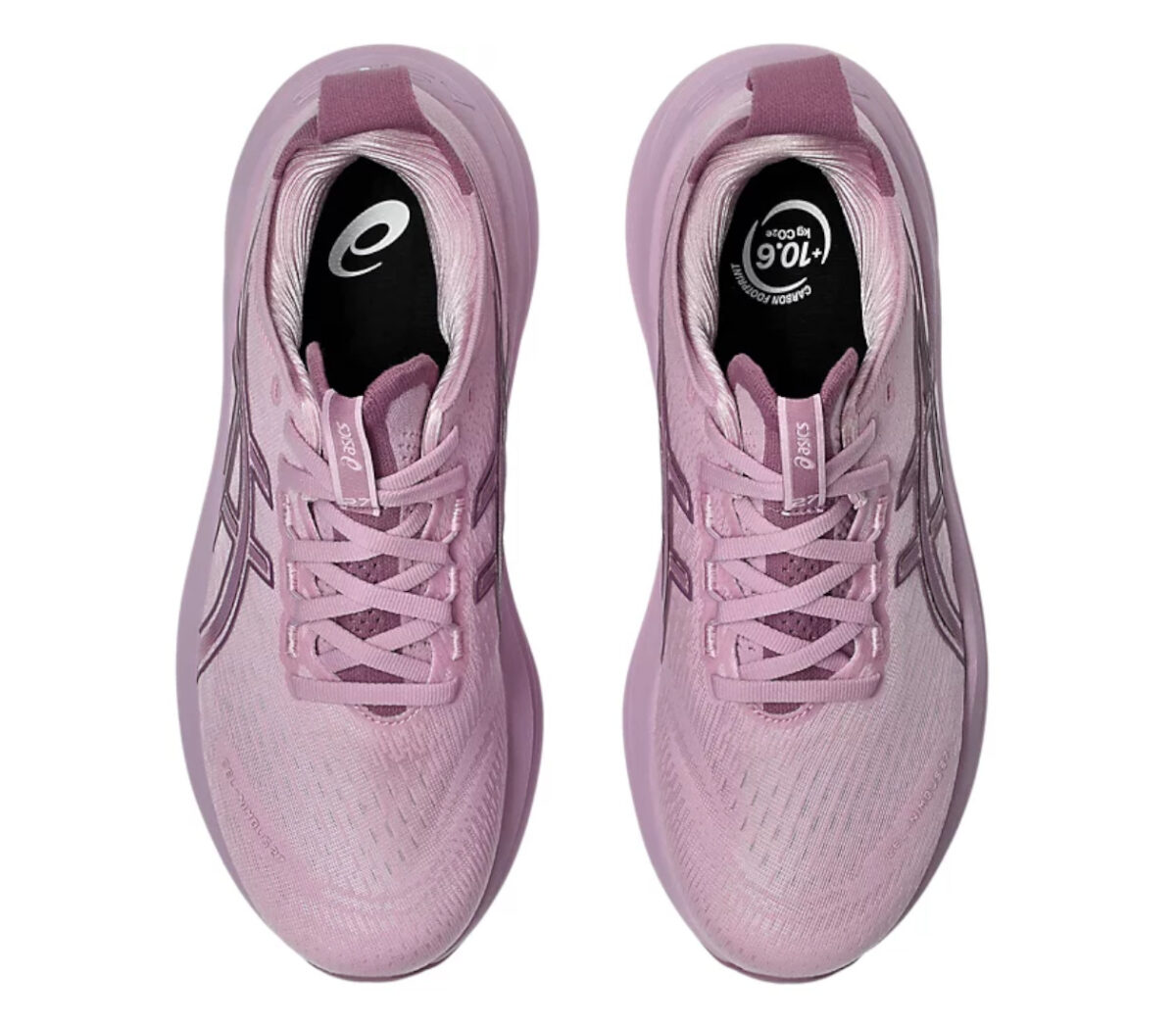Tomaia Scarpa Asics Gel-Nimbus 27 donna Light Ube Dark Ube