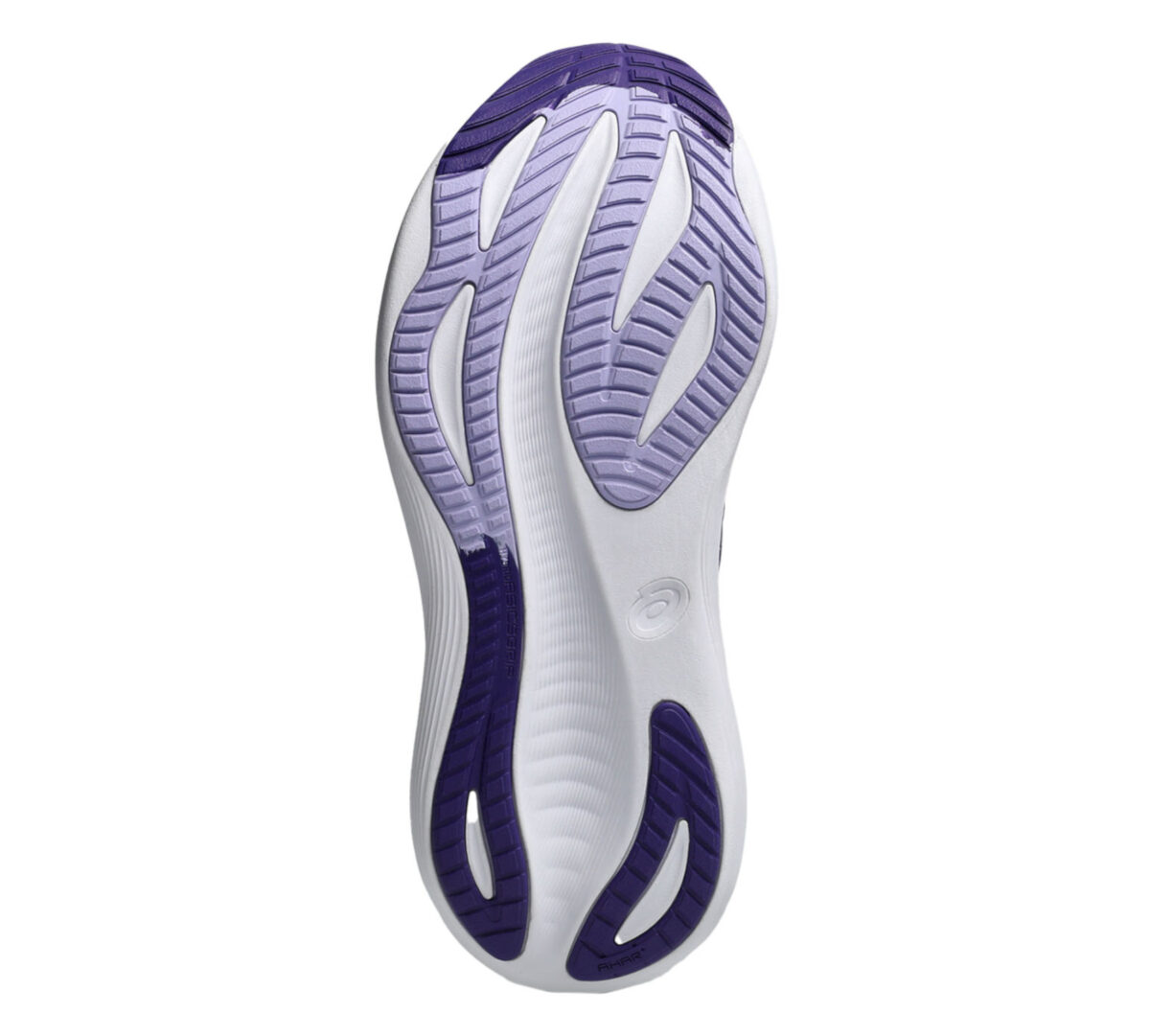 Suola Scarpa Asics Gel nimbus 27 donna bianca viola