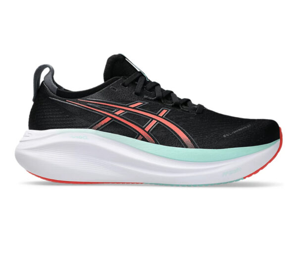 Scarpa Asics Gel-Nimbus 27 uomo nera rossa