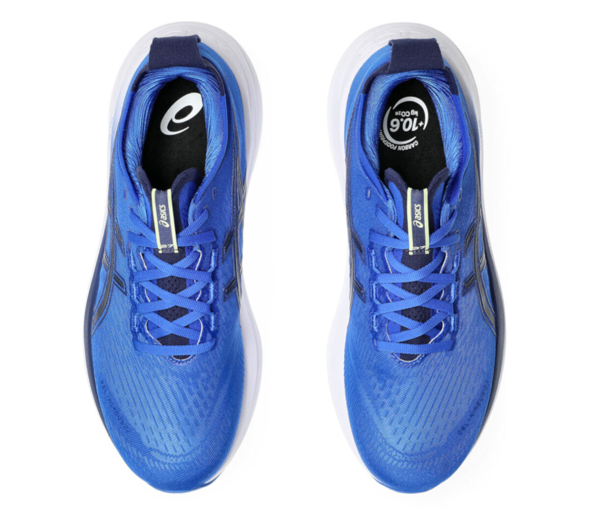 Tomaia Scarpa Asics Gel Nimbus 27 uomo blu