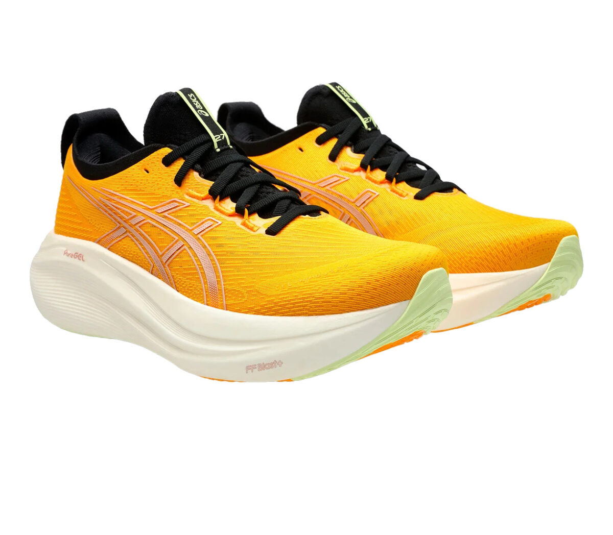 Coppia Scarpa Asics Gel-Nimbus 27 uomo gialla nera
