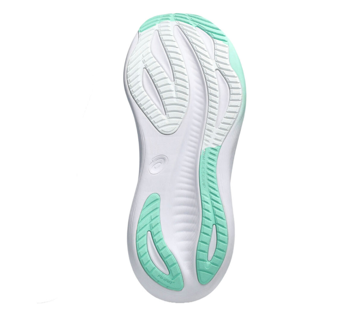 Suola Scarpa Asics Gel-Nimbus 27 uomo verde bianca