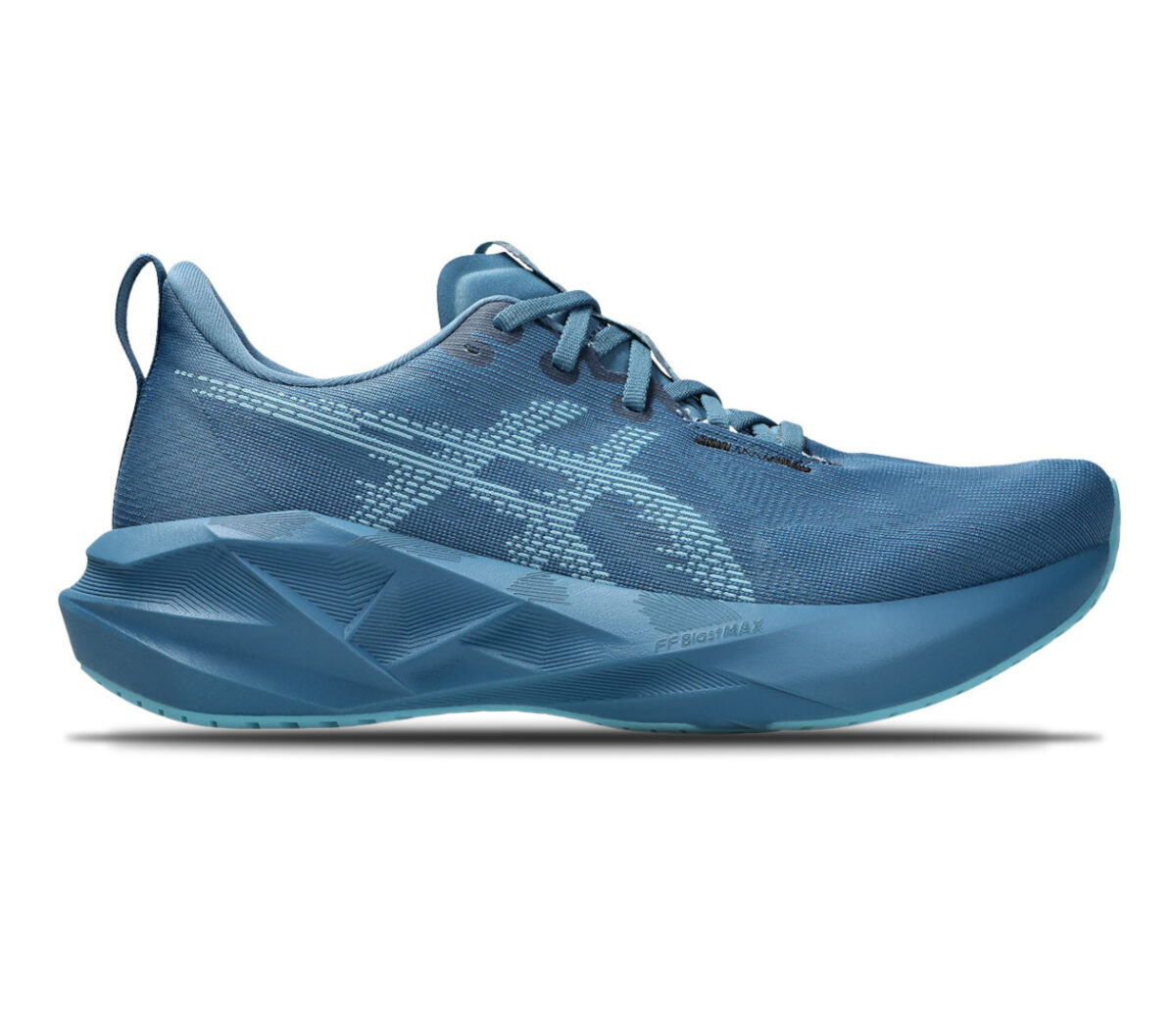 Scarpa Asics Novablast 5 uomo Winter Sea Stillwater