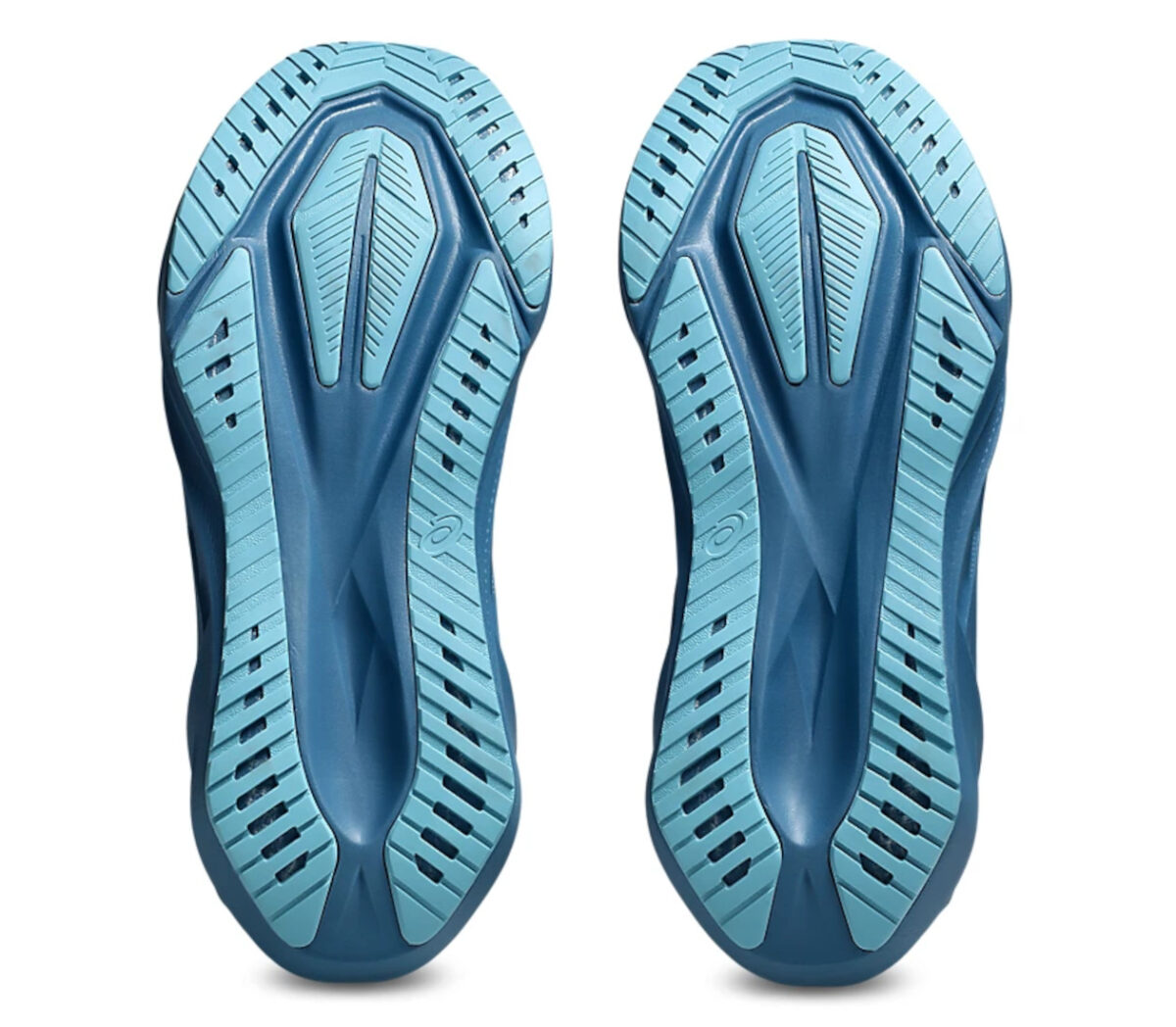 Suola Scarpa Asics Novablast 5 uomo Winter Sea Stillwater