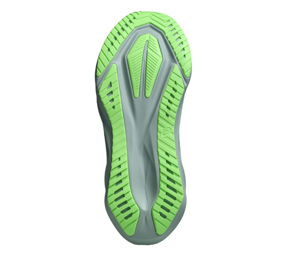 Suola Scarpa Asics Novablast 5 uomo verde acqua