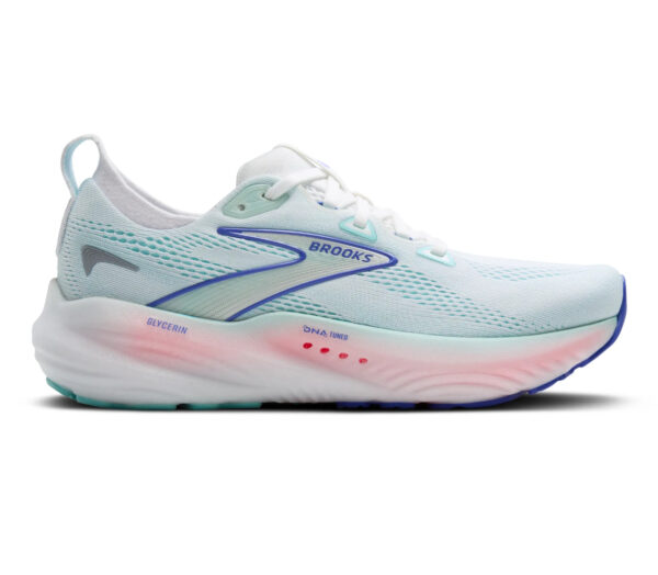 Scarpa Brooks Glycerin 22 donna White/Limpet Shell/Amparo Blue
