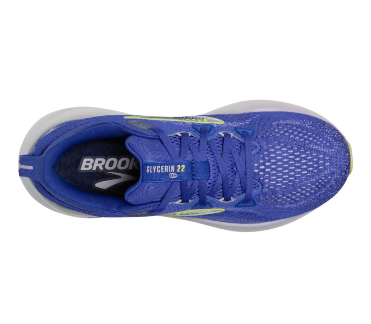 Tomaia Scarpa Brooks Glycerin 22 donna Amparo Blue/Hyper Iris/Yellow