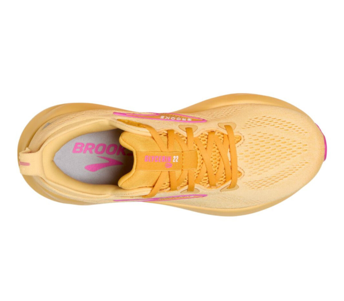 Tomaia Scarpa Brooks Glycerin 22 donna arancione fucsia