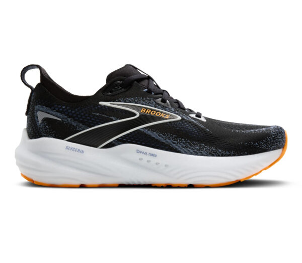 Scarpa Brooks Glycerin 22 uomo nera arancione