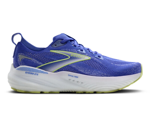 Scarpa Brooks Glycerin GTS 22 donna Amparo Blue/Hyper Iris/Yellow