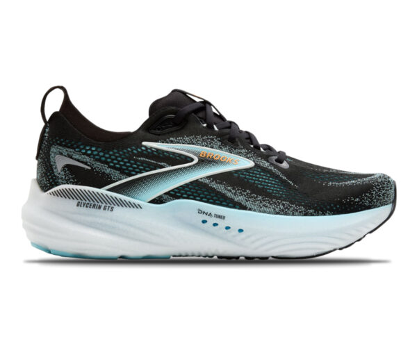 Scarpa Brooks Glycerin GTS 22 uomo nera celeste
