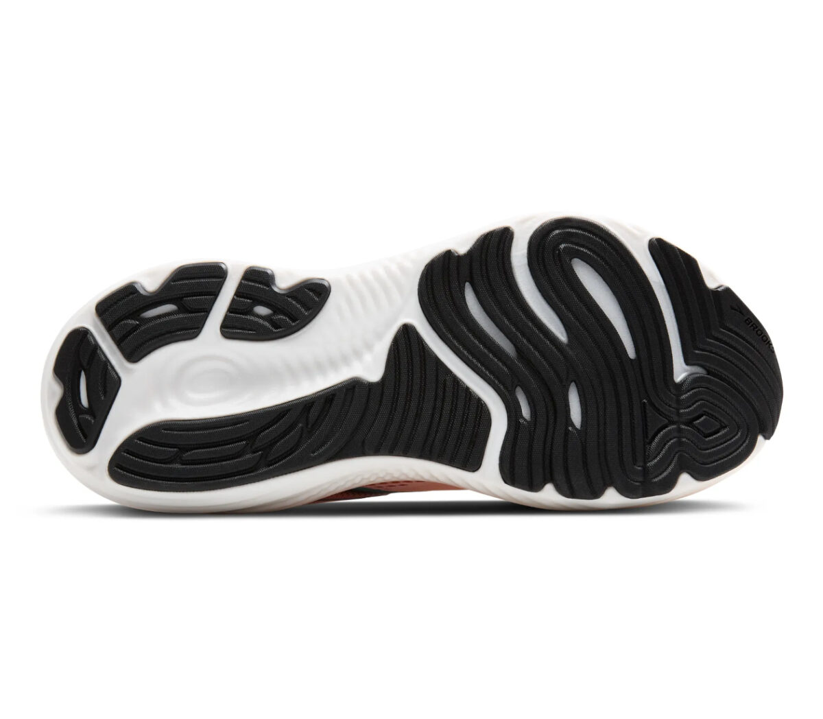 Suola Scarpa Brooks Glycerin GTS 22 uomo arancione bianca