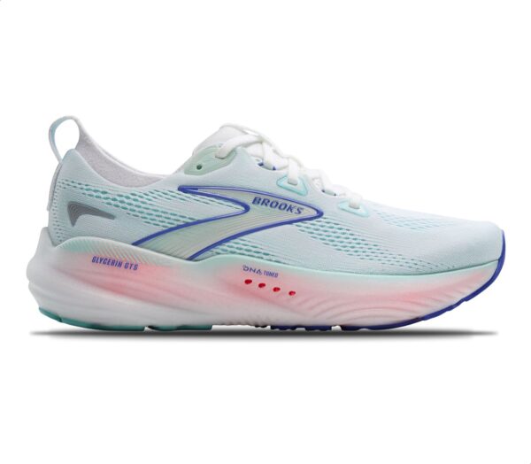 Scarpa Brooks Glycerin GTS 22 donna White Limpet Shell Amparo Blue