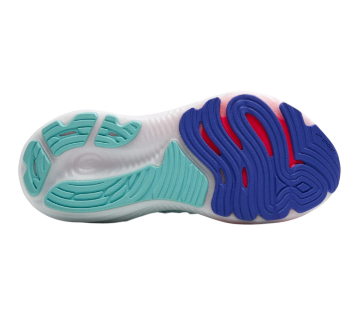 Suola Scarpa Brooks Glycerin GTS 22 donna White Limpet Shell Amparo Blue