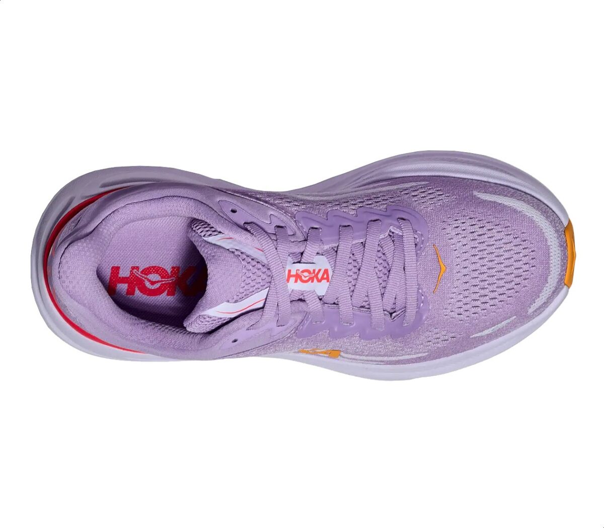 Tomaia Scarpa Hoka Bondi 9 donna aster flower starlight glow