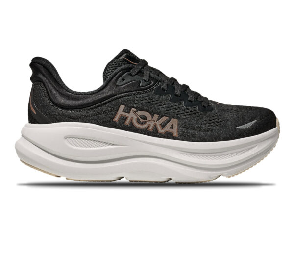 Scarpa Hoka Bondi 9 donna black rose gold