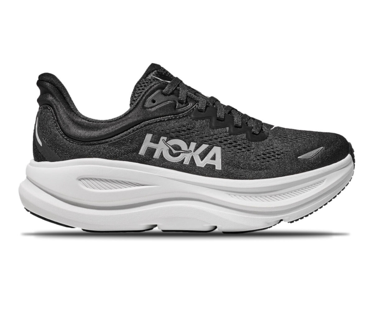 Scarpa Hoka Bondi 9 donna black white
