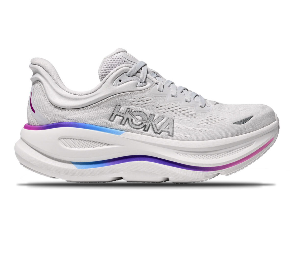 Scarpa Hoka Bondi 9 donna cosmic grey white