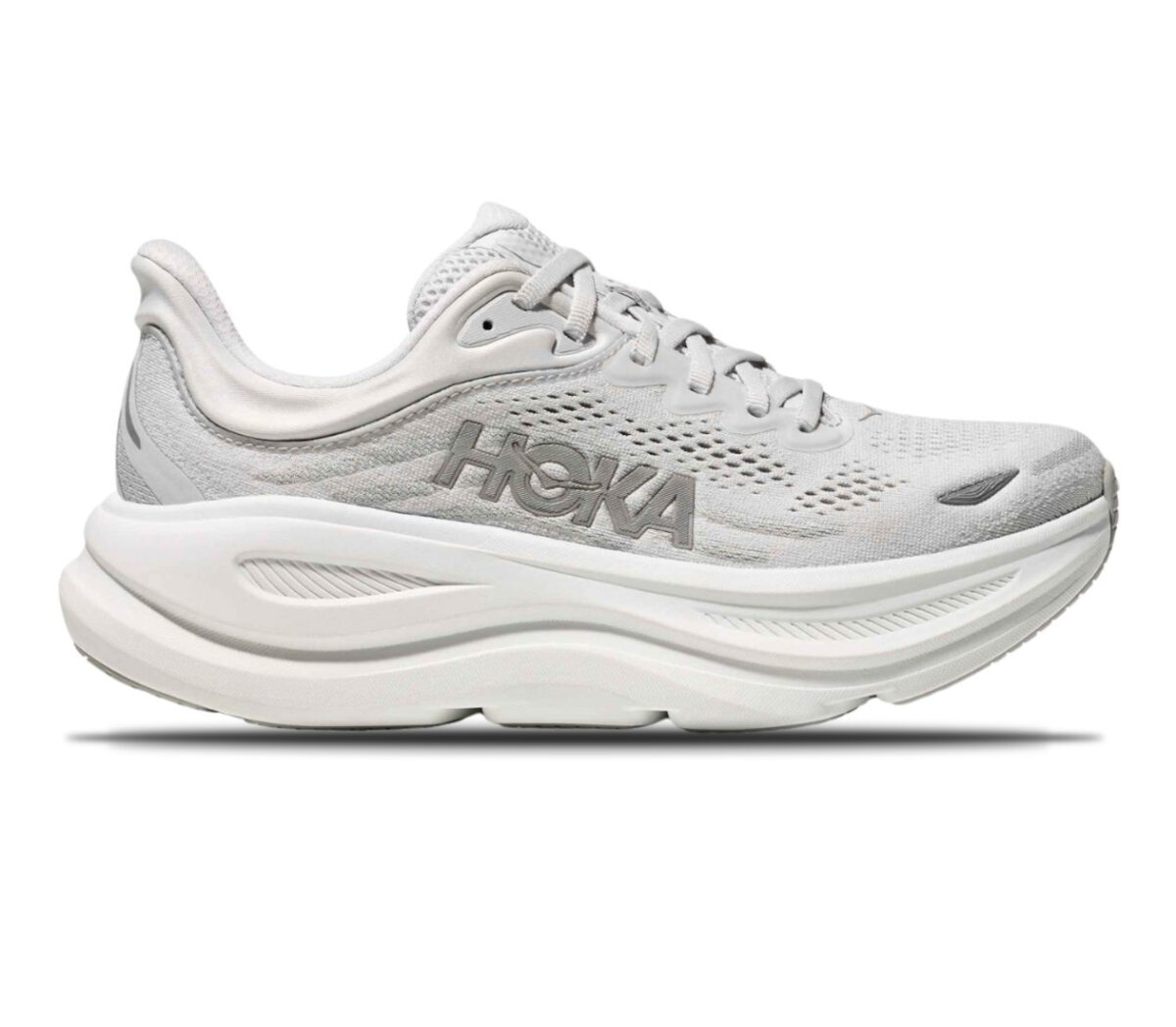 Scarpa Hoka Bondi 9 donna stardust silver