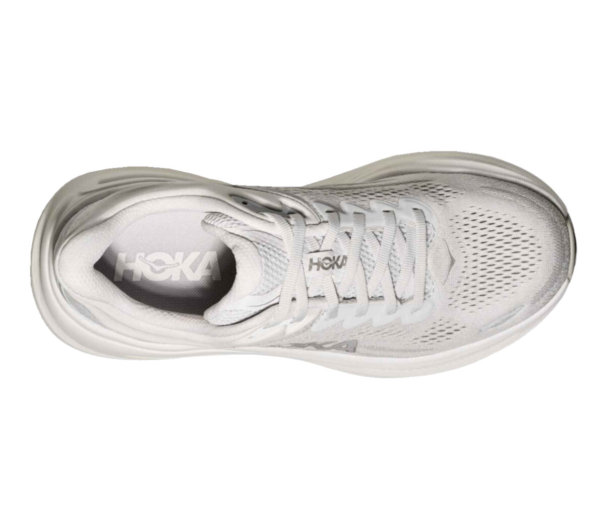 Tomaia Scarpa Hoka Bondi 9 donna stardust silver