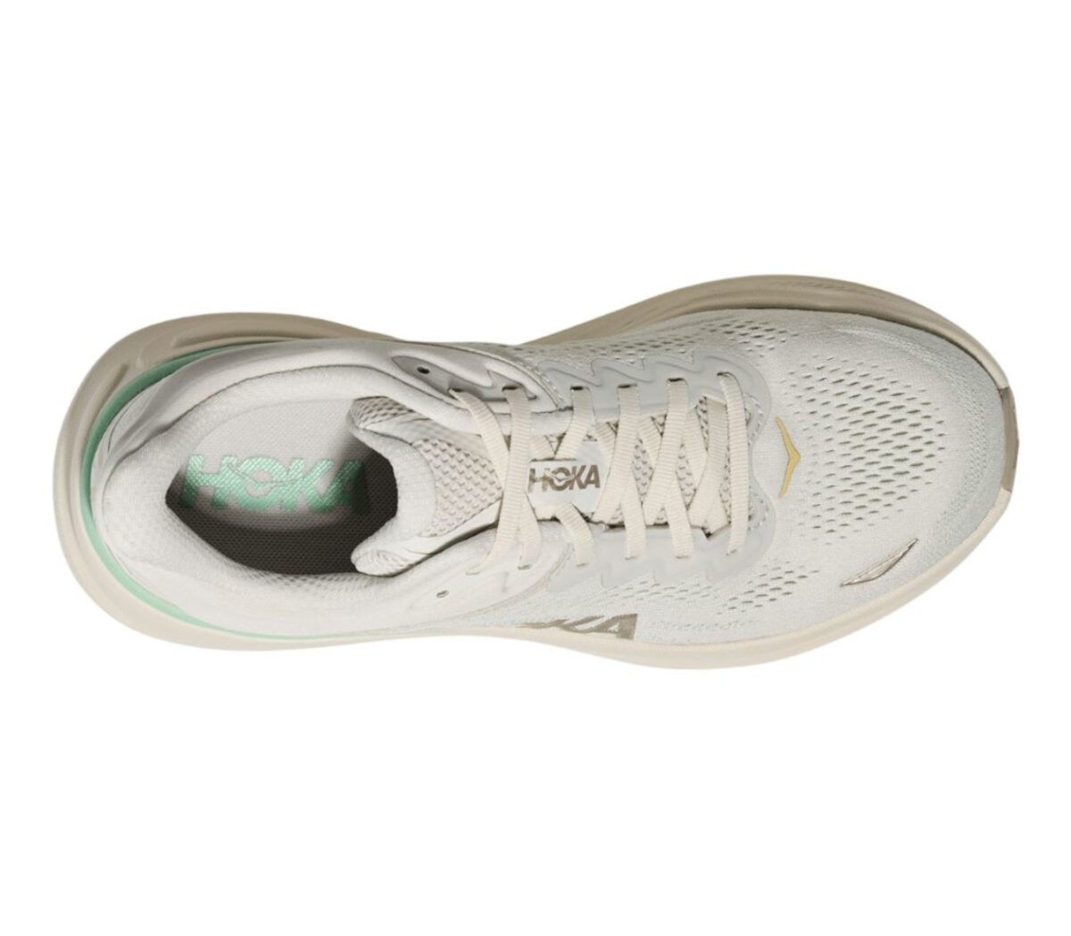 Tomaia Scarpa Hoka Bondi 9 donna panna
